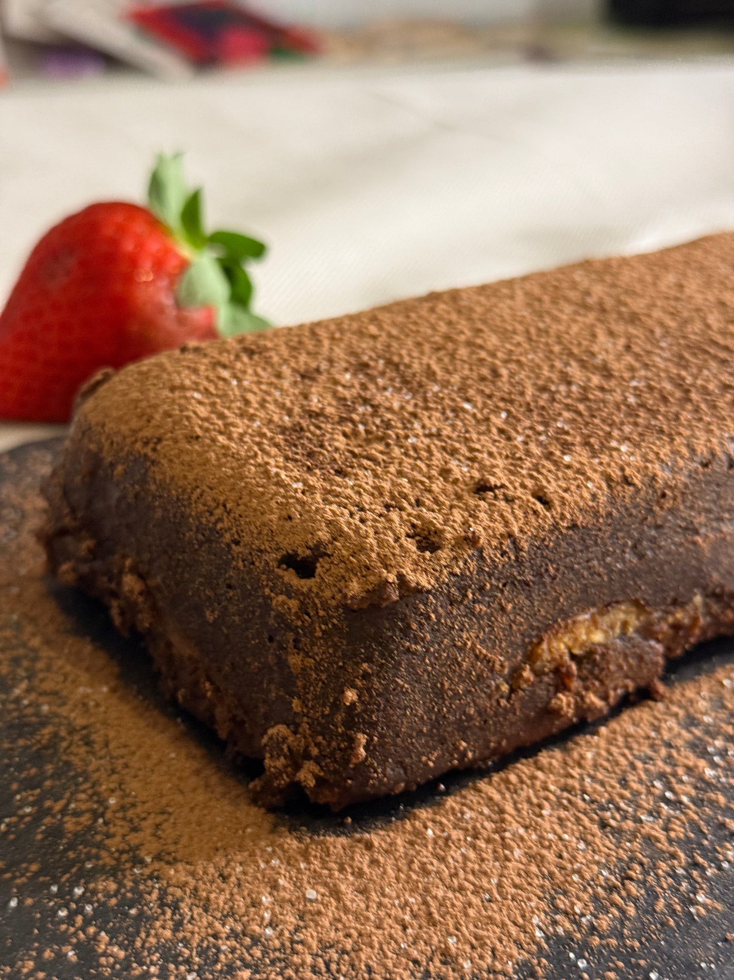KETO CHOCOLATE PUDDING LOAF CAKE