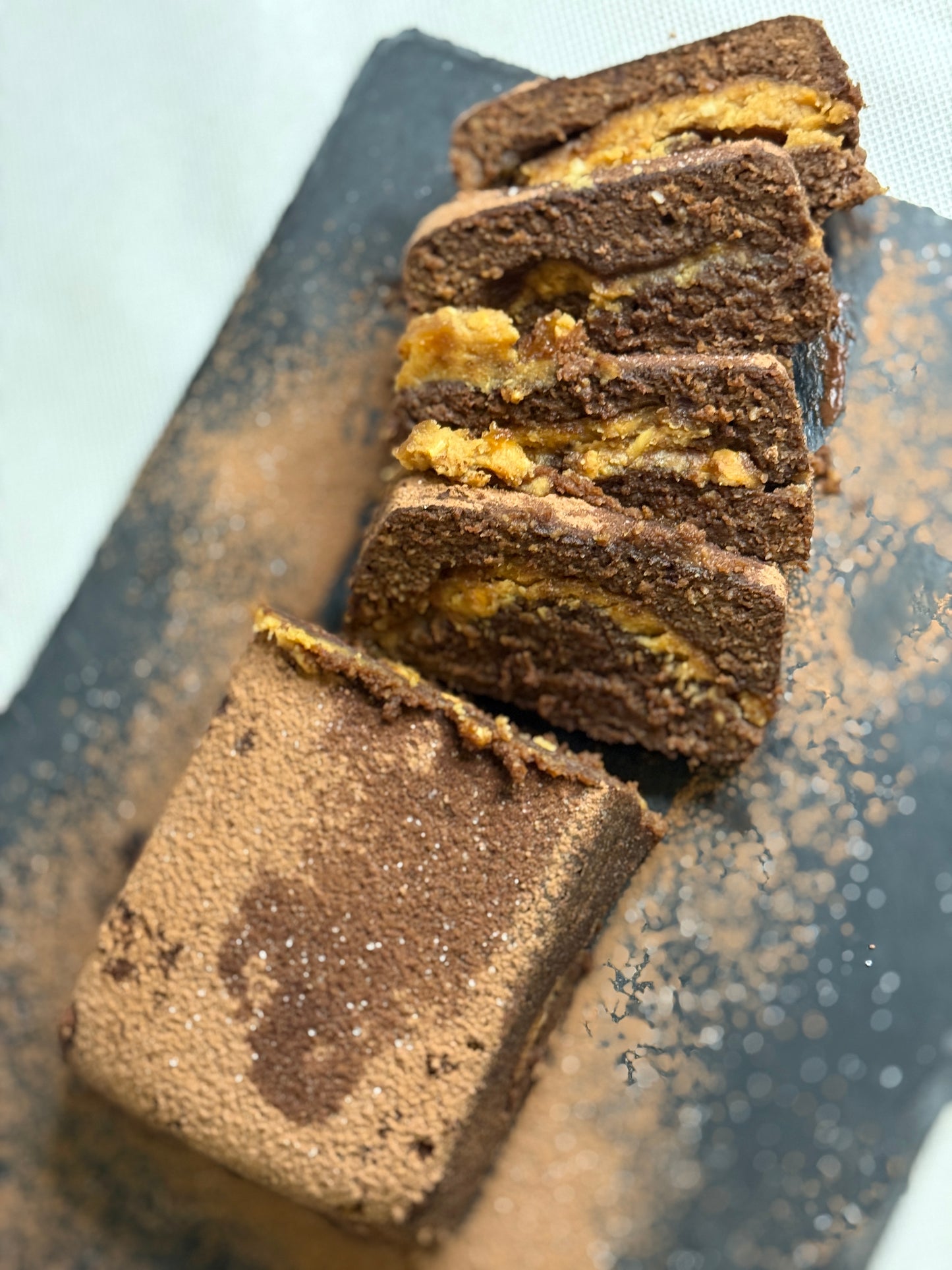 KETO CHOCOLATE PUDDING LOAF CAKE