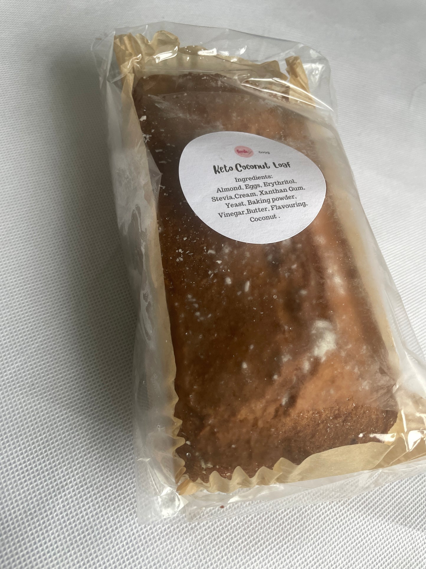 KETO COCONUT LOAF CAKE