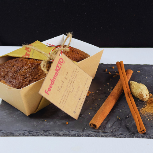 Keto Ginger Loaf Cake | Low-Carb Dessert | FeedmeKETO