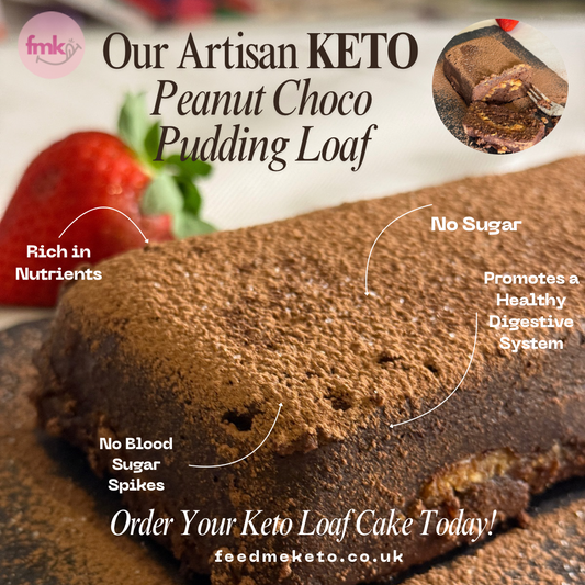 KETO CHOCOLATE PUDDING LOAF CAKE