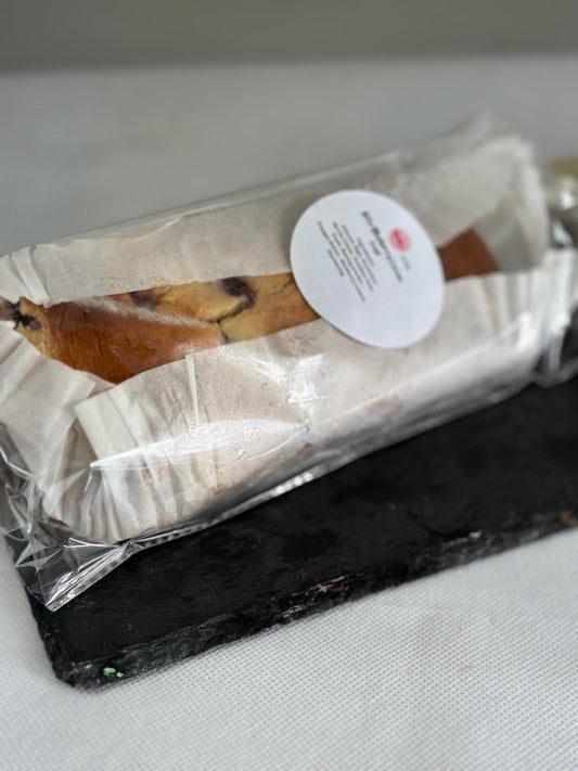 KETO LEMON BLUEBERRY LOAF CAKE