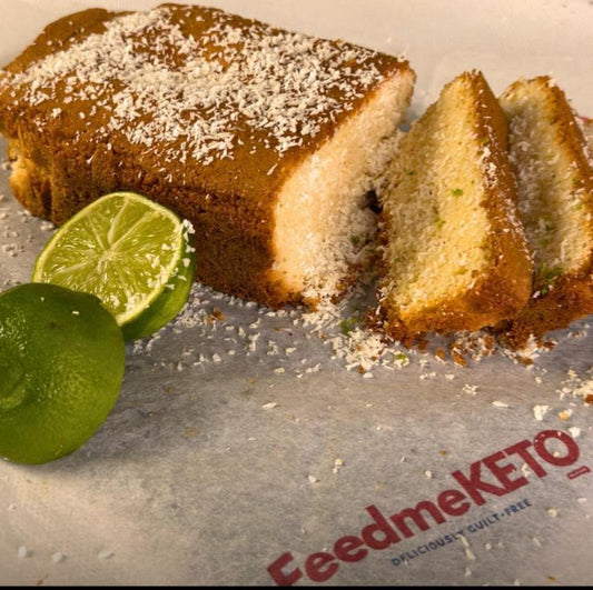 KETO COCONUT LIME LOAF CAKE